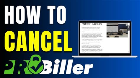 probiller cancel subscription online|Quick & Easy Guide: How to Cancel ProBiller